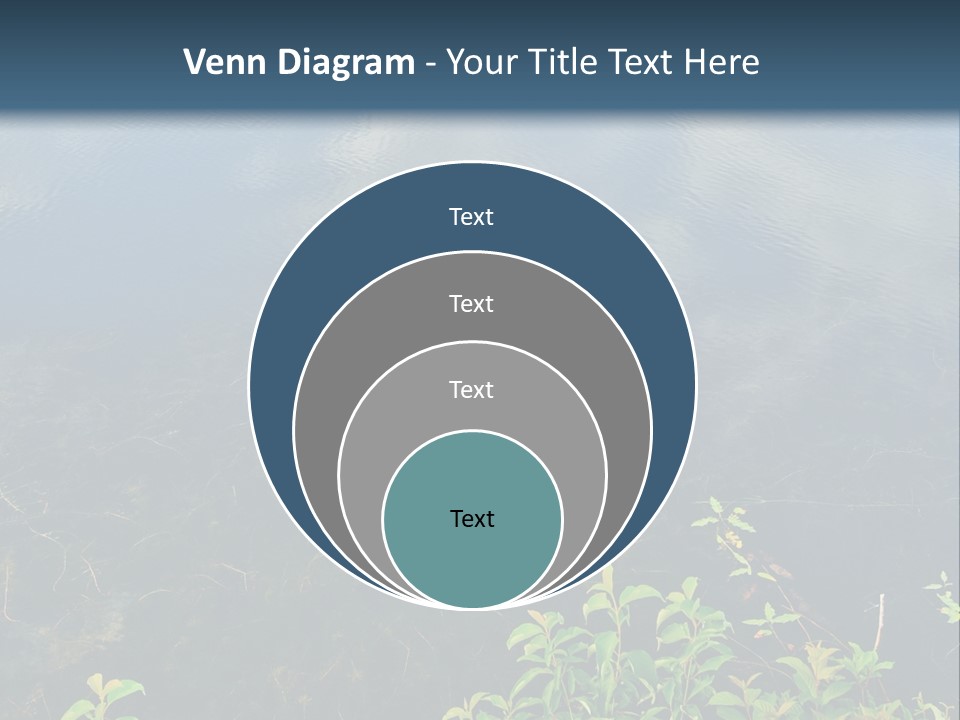 Moody Green River PowerPoint Template
