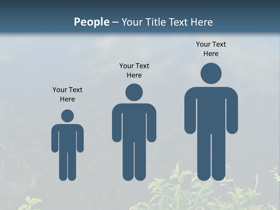 Moody Green River PowerPoint Template