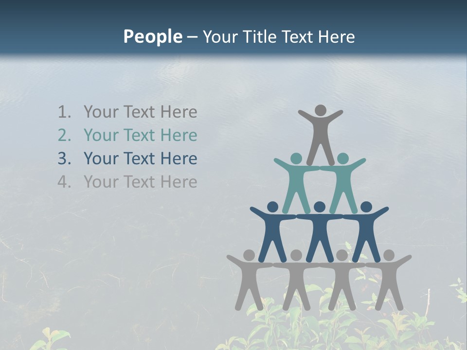 Moody Green River PowerPoint Template