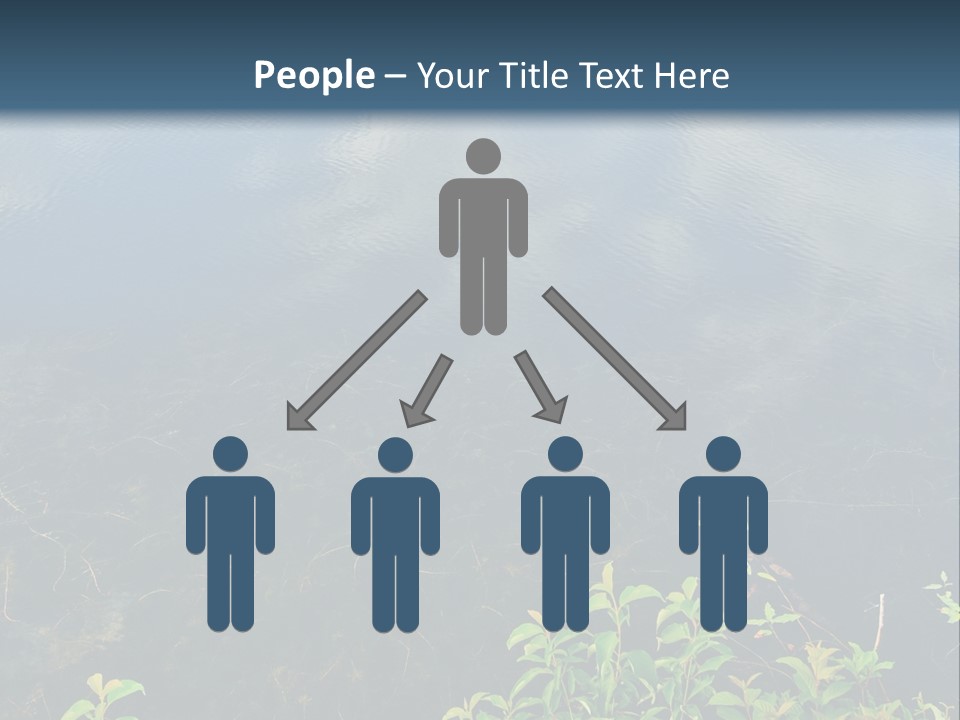 Moody Green River PowerPoint Template