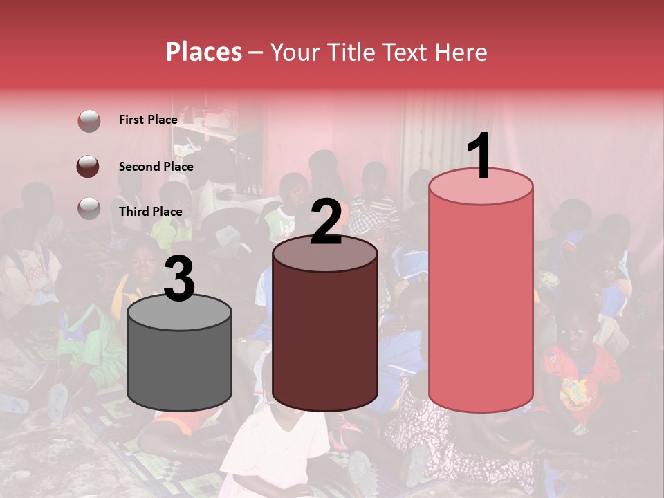 Poverty Race Infancy PowerPoint Template