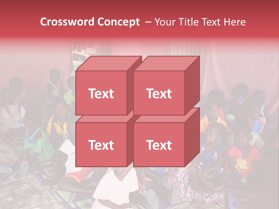 Poverty Race Infancy PowerPoint Template