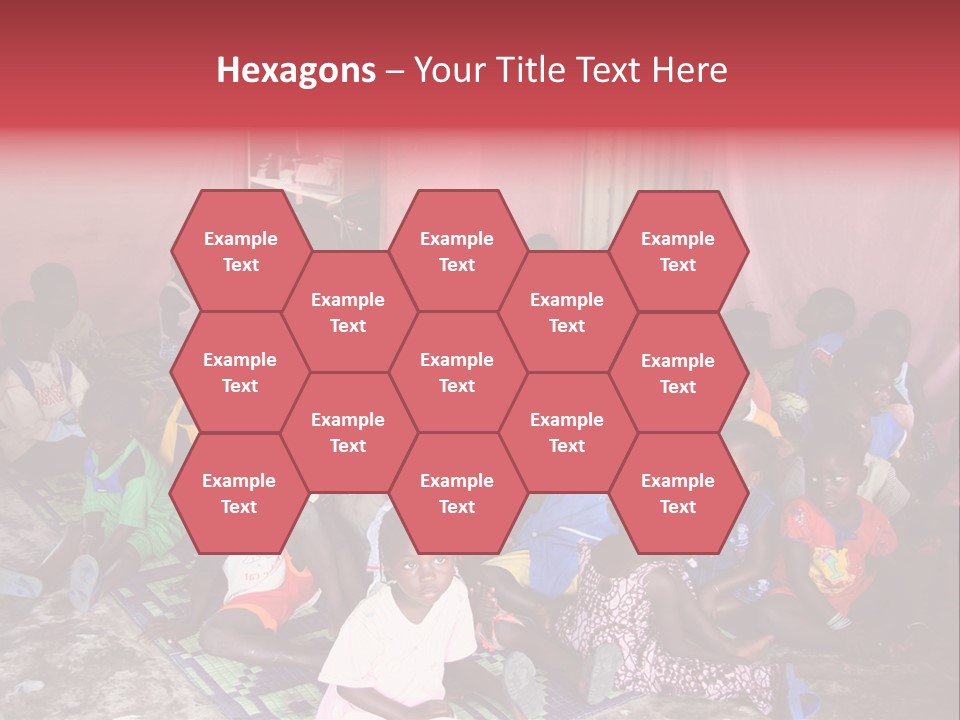 Poverty Race Infancy PowerPoint Template