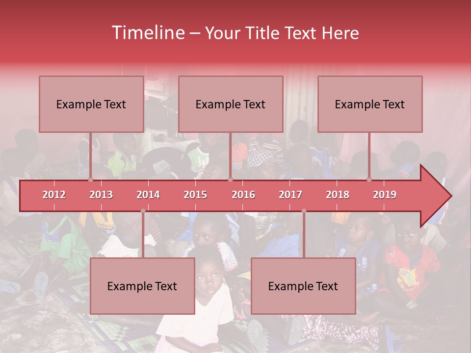 Poverty Race Infancy PowerPoint Template
