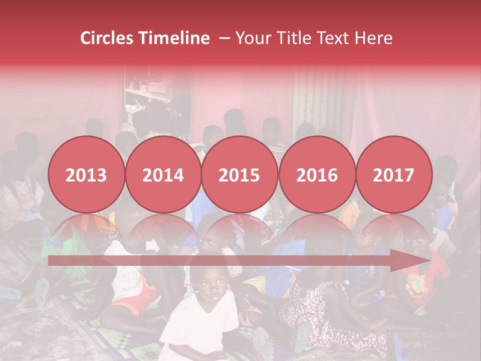 Poverty Race Infancy PowerPoint Template