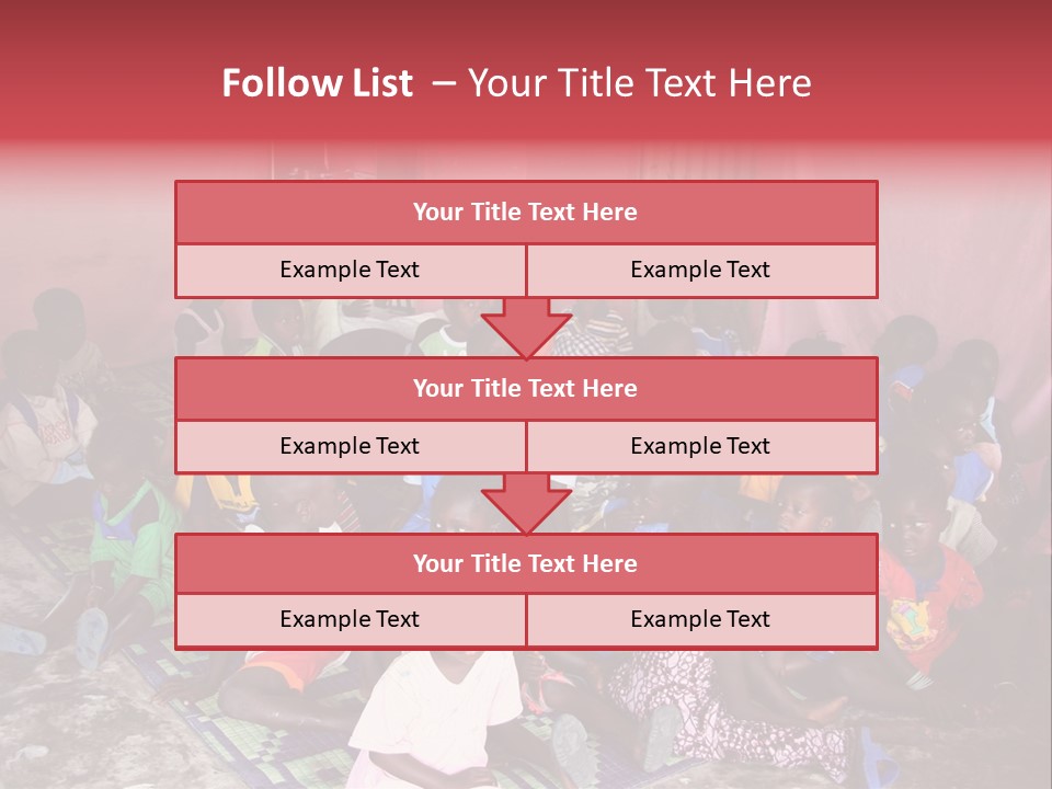 Poverty Race Infancy PowerPoint Template