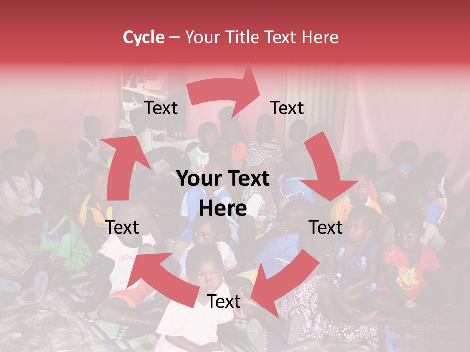 Poverty Race Infancy PowerPoint Template