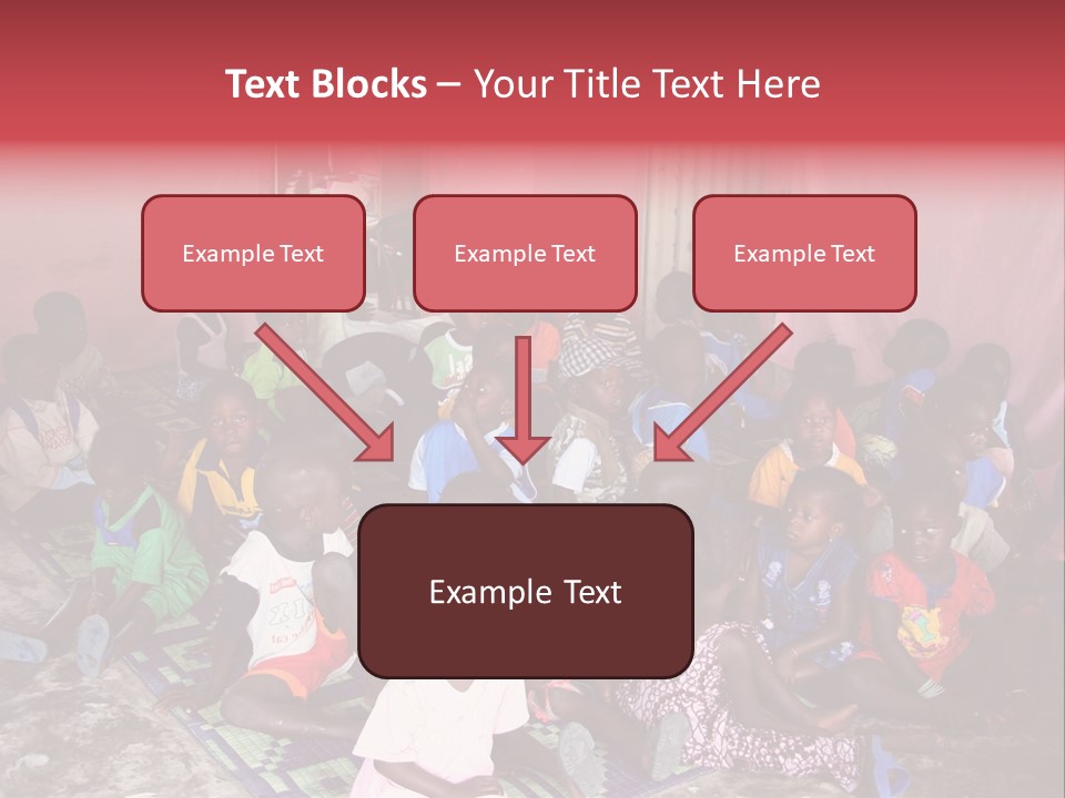 Poverty Race Infancy PowerPoint Template