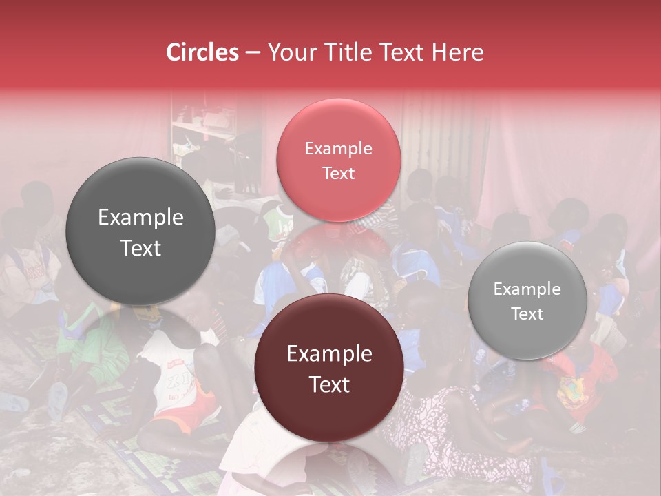 Poverty Race Infancy PowerPoint Template