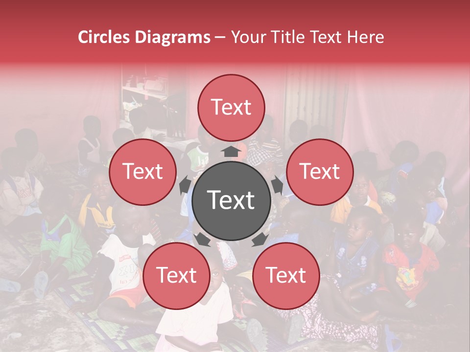 Poverty Race Infancy PowerPoint Template