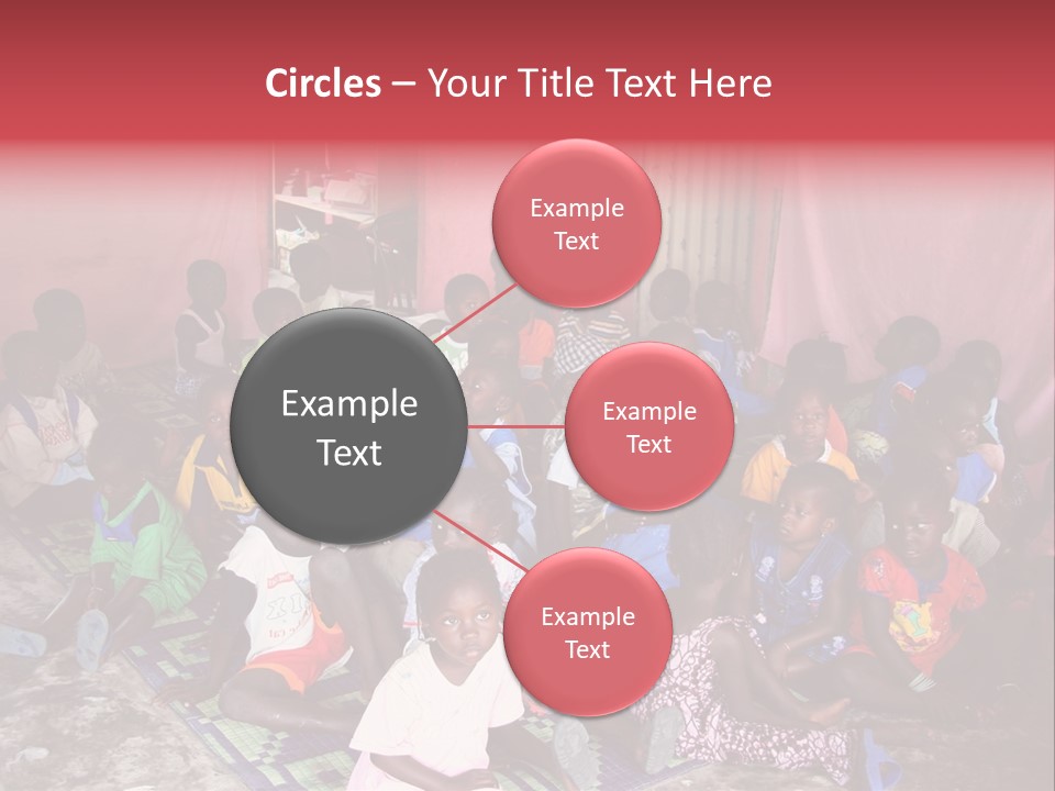 Poverty Race Infancy PowerPoint Template