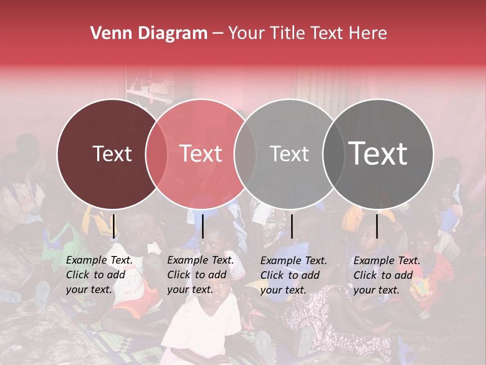 Poverty Race Infancy PowerPoint Template