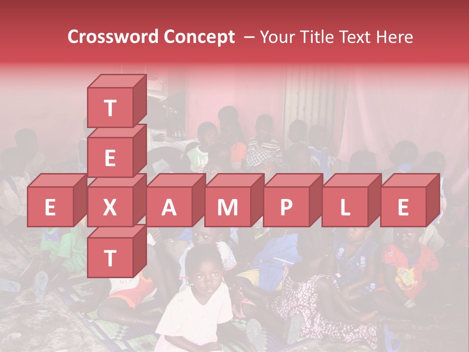 Poverty Race Infancy PowerPoint Template