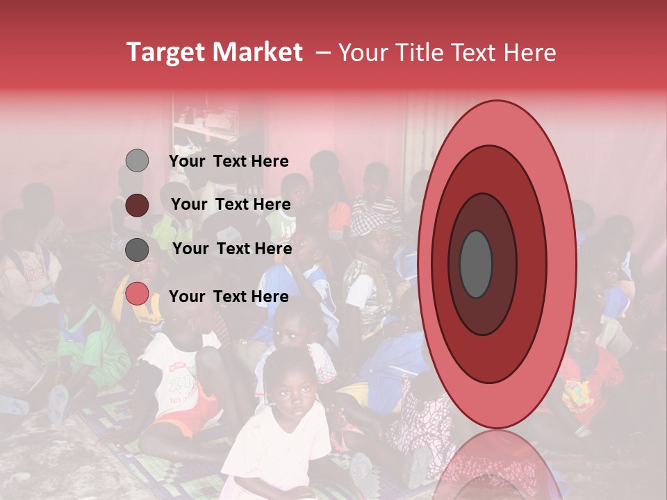 Poverty Race Infancy PowerPoint Template