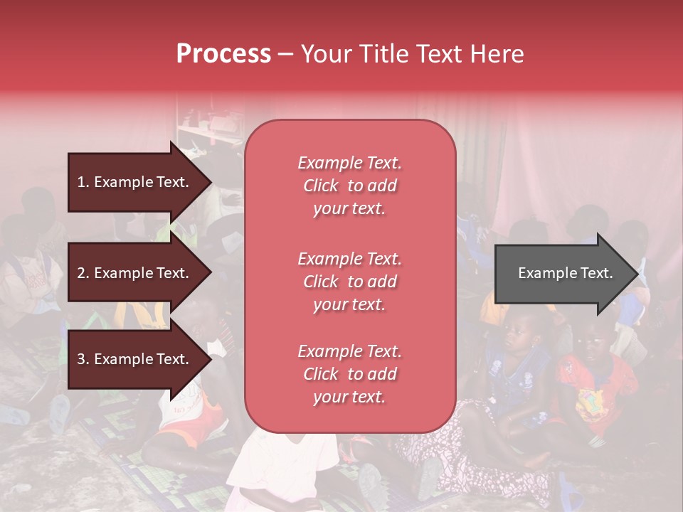 Poverty Race Infancy PowerPoint Template