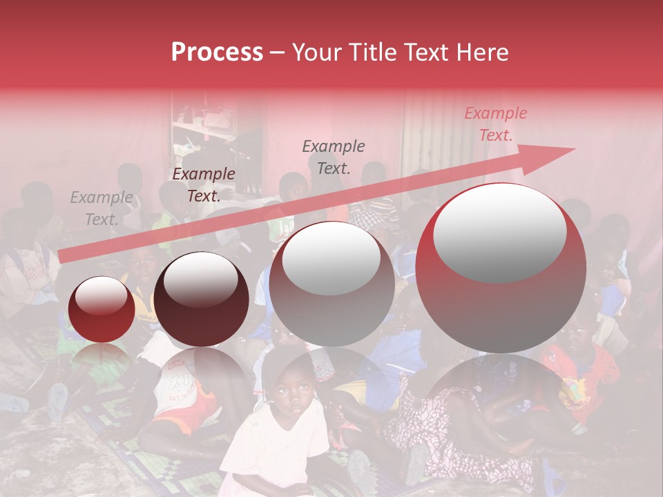 Poverty Race Infancy PowerPoint Template
