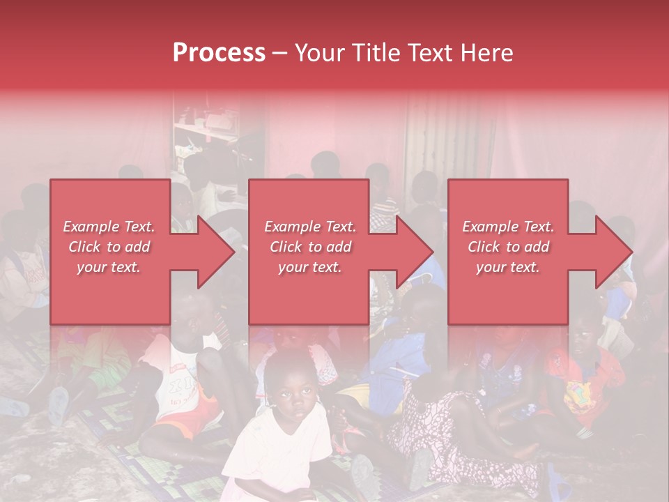 Poverty Race Infancy PowerPoint Template