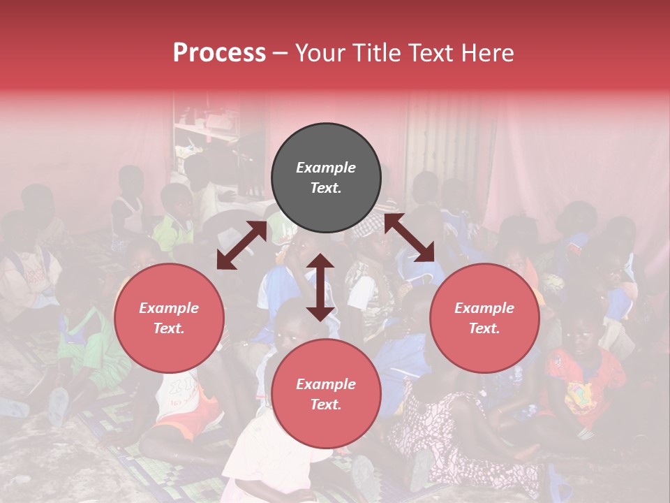 Poverty Race Infancy PowerPoint Template