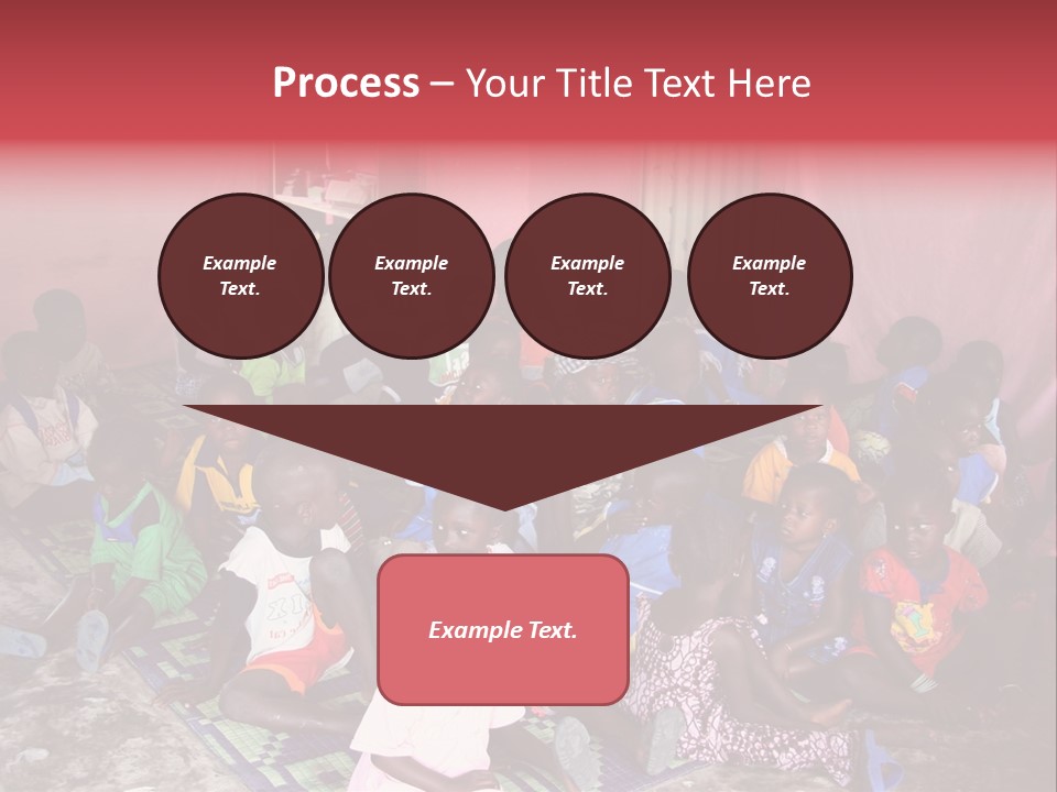 Poverty Race Infancy PowerPoint Template