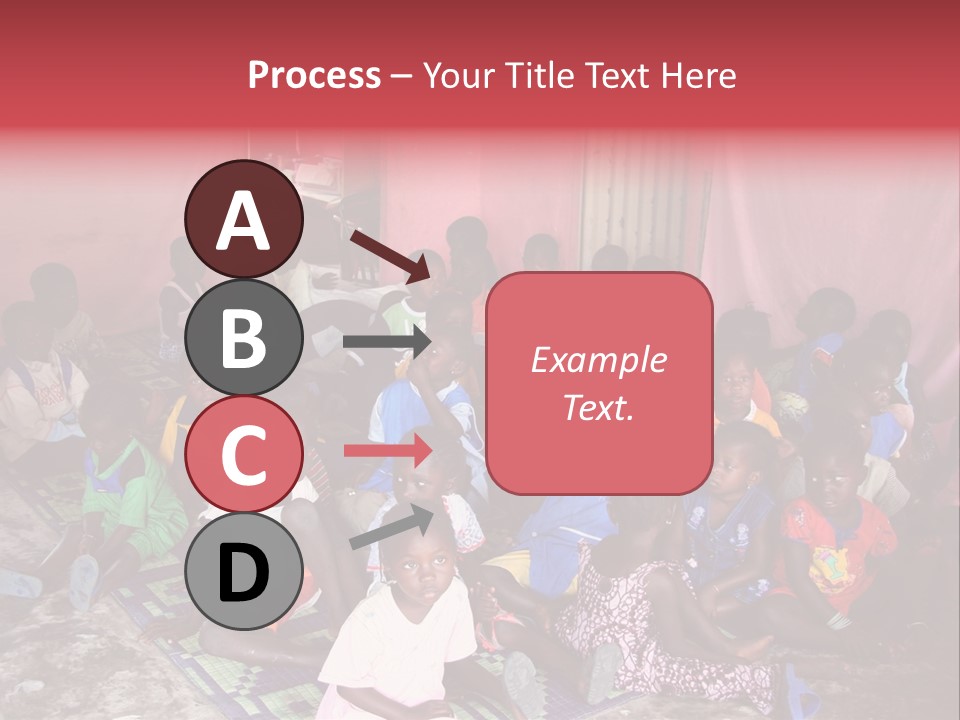 Poverty Race Infancy PowerPoint Template