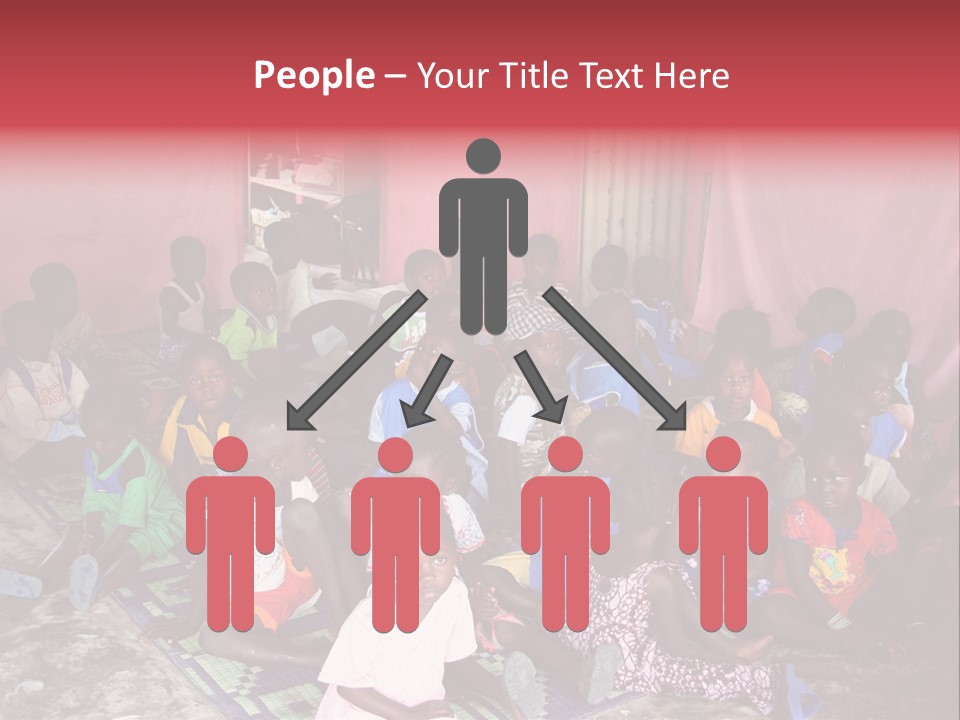 Poverty Race Infancy PowerPoint Template