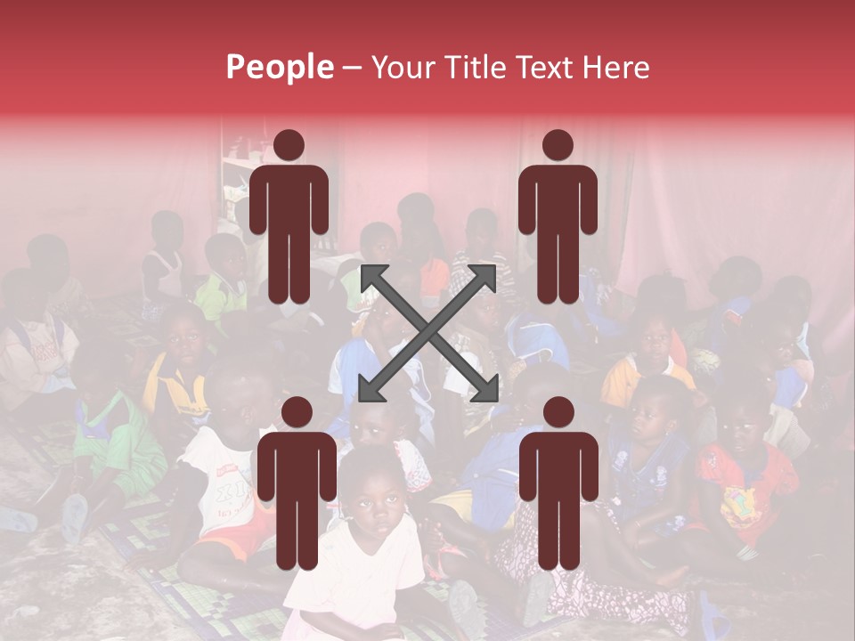 Poverty Race Infancy PowerPoint Template