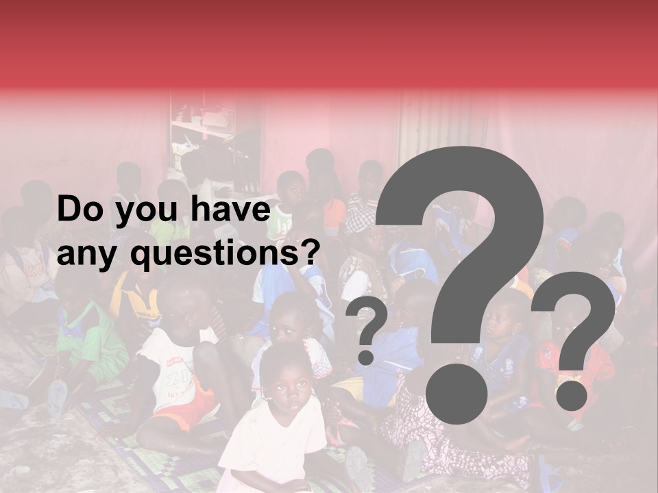 Poverty Race Infancy PowerPoint Template