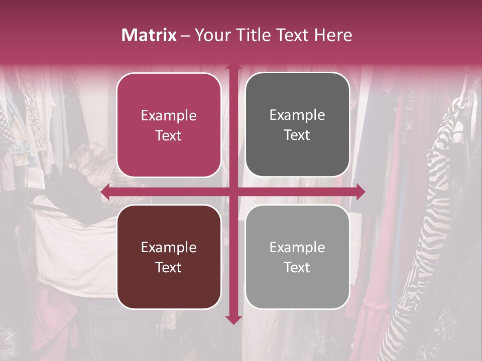 Stuff Dress Hanger PowerPoint Template