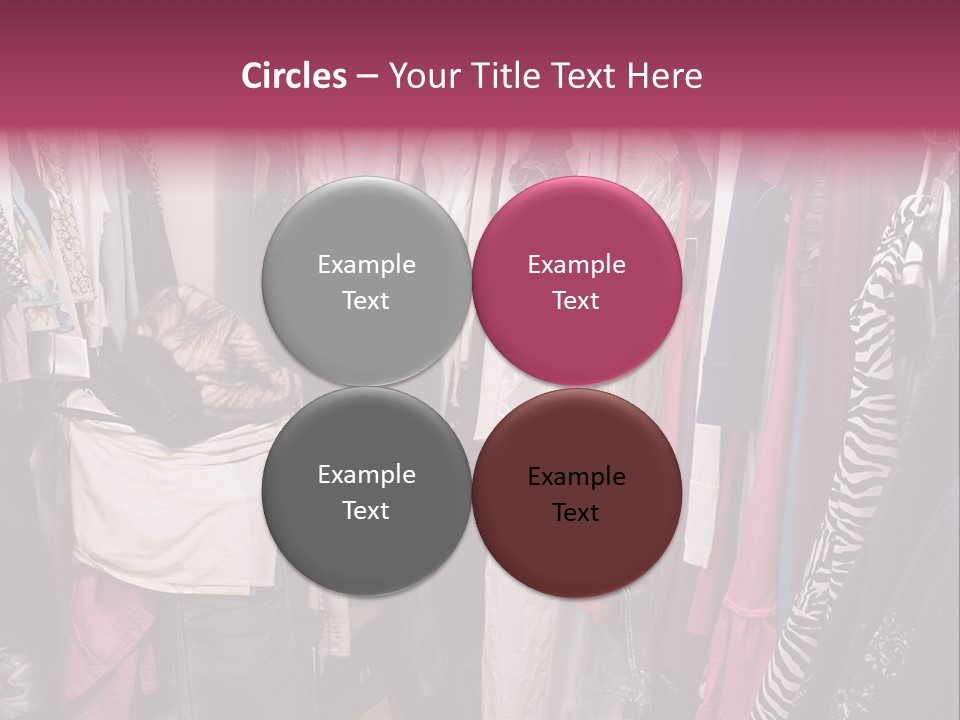 Stuff Dress Hanger PowerPoint Template