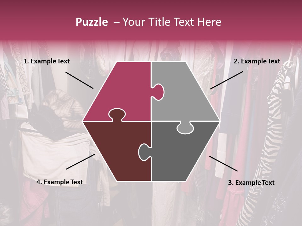 Stuff Dress Hanger PowerPoint Template