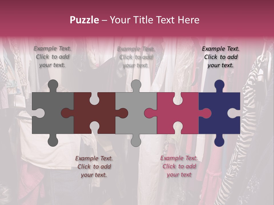 Stuff Dress Hanger PowerPoint Template