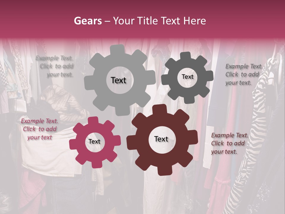 Stuff Dress Hanger PowerPoint Template