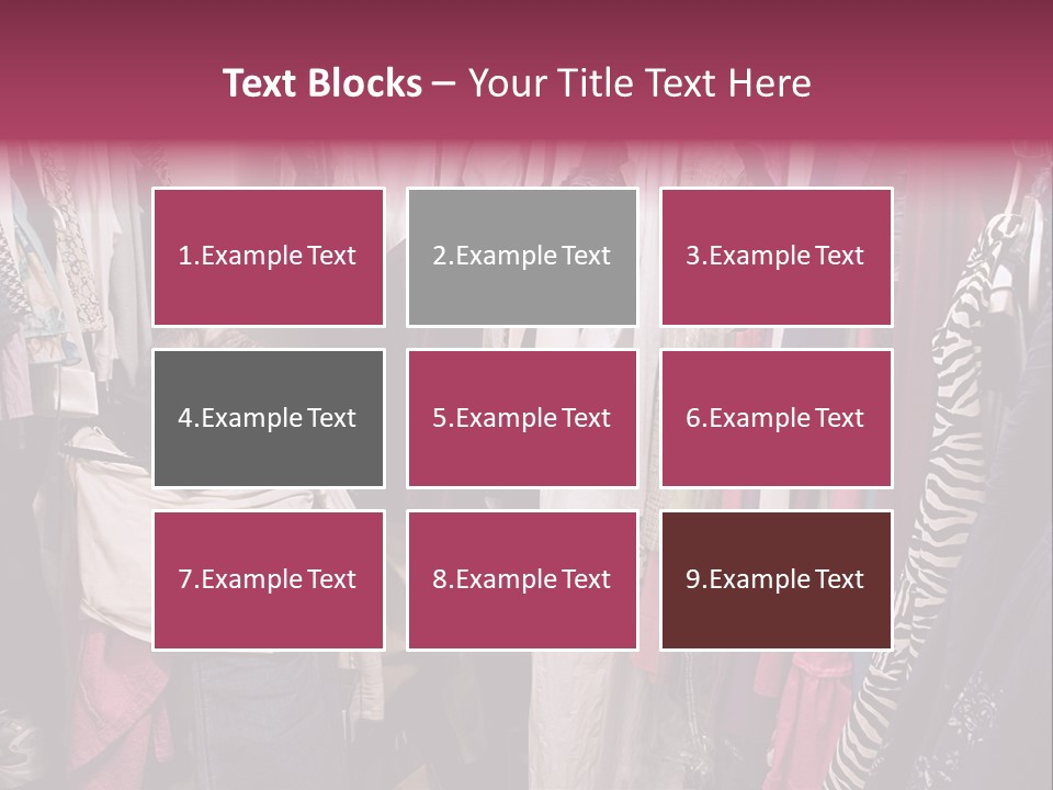 Stuff Dress Hanger PowerPoint Template