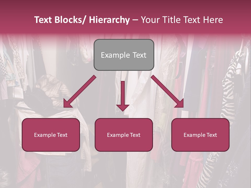 Stuff Dress Hanger PowerPoint Template