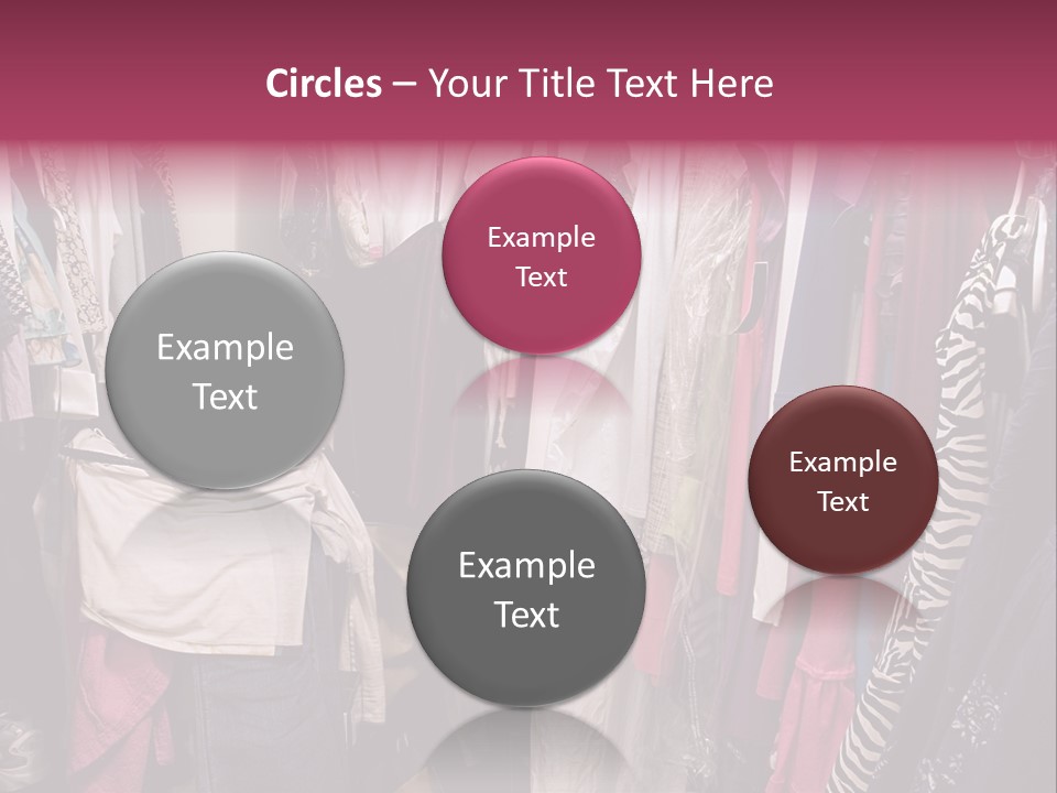 Stuff Dress Hanger PowerPoint Template