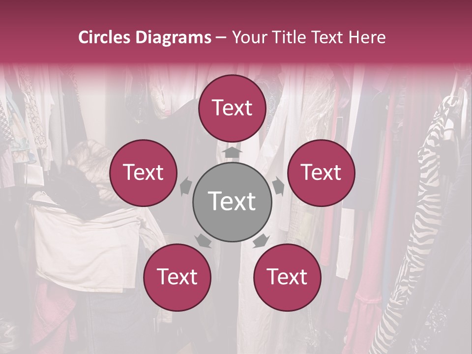 Stuff Dress Hanger PowerPoint Template