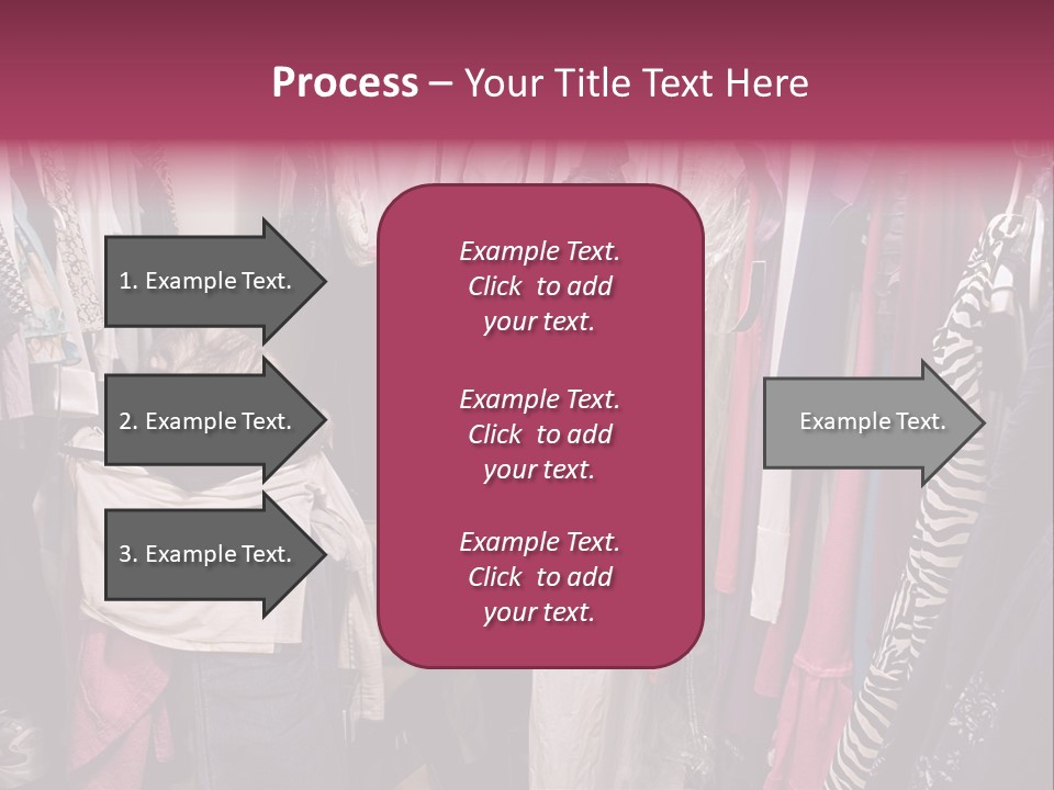 Stuff Dress Hanger PowerPoint Template