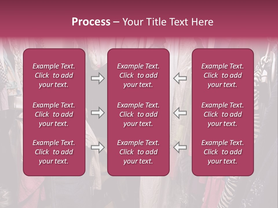 Stuff Dress Hanger PowerPoint Template