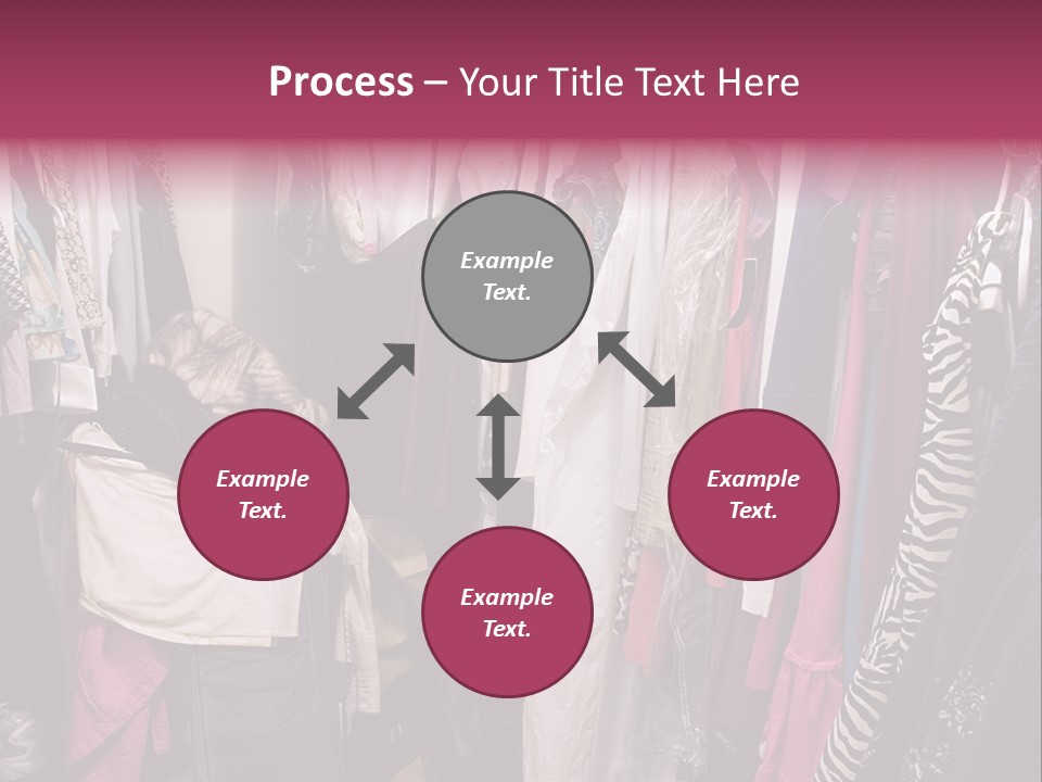 Stuff Dress Hanger PowerPoint Template