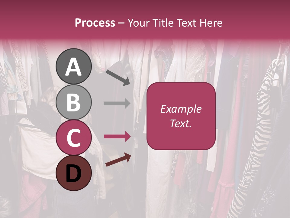 Stuff Dress Hanger PowerPoint Template