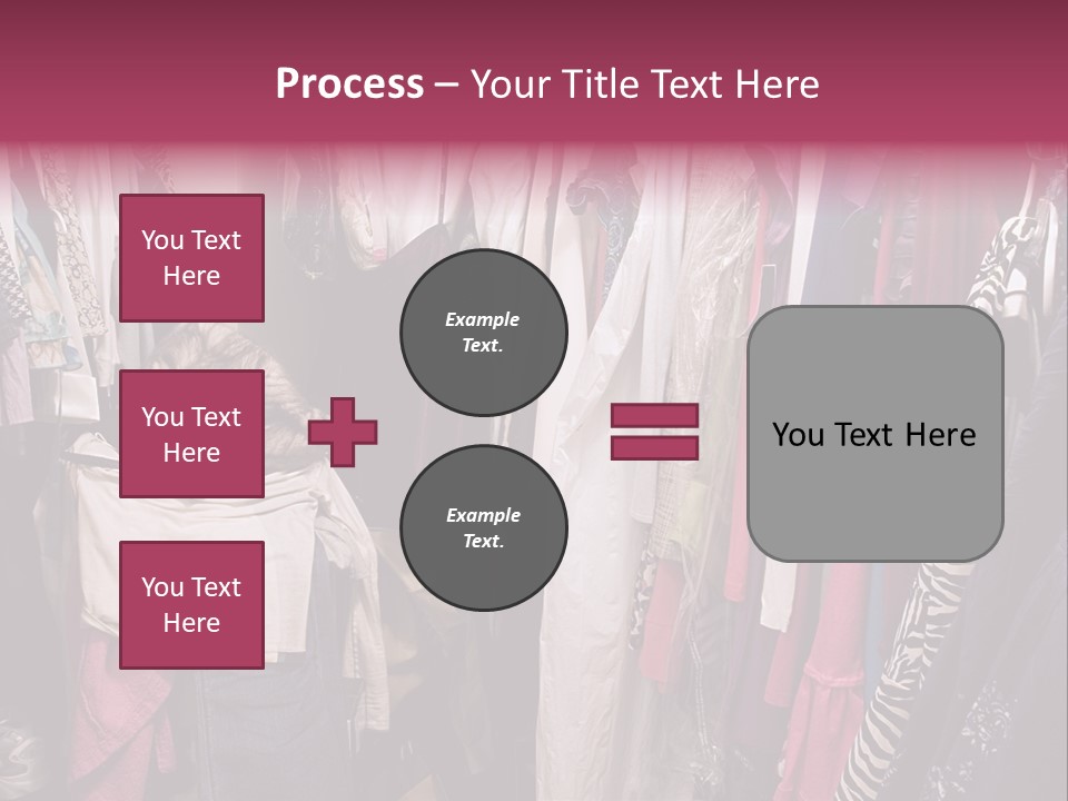 Stuff Dress Hanger PowerPoint Template