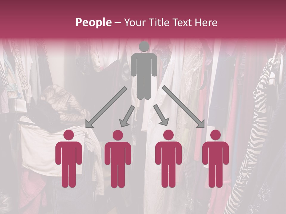 Stuff Dress Hanger PowerPoint Template