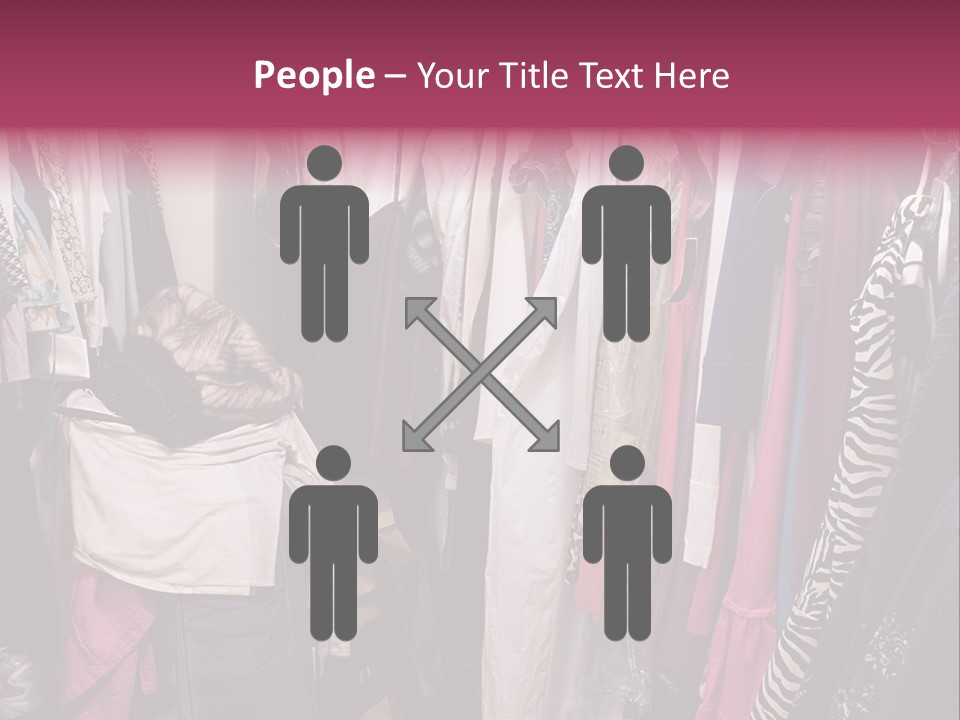 Stuff Dress Hanger PowerPoint Template