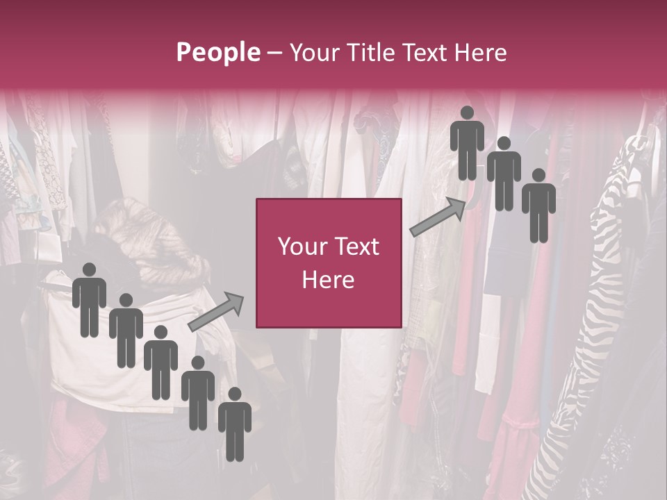 Stuff Dress Hanger PowerPoint Template