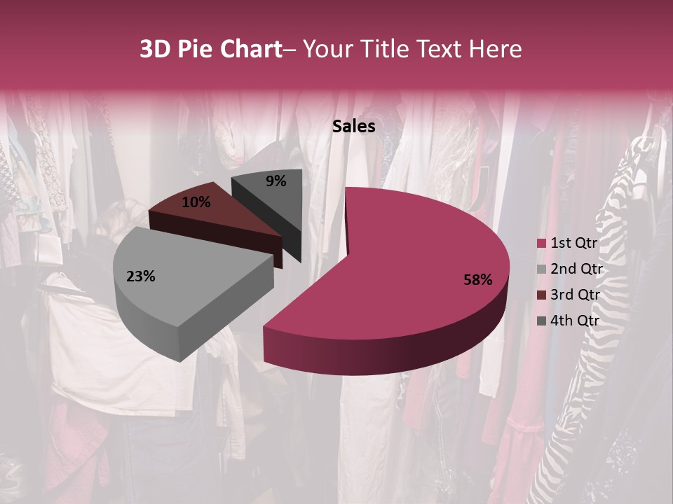 Stuff Dress Hanger PowerPoint Template