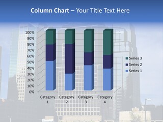 Sunset Architecture Downtown PowerPoint Template