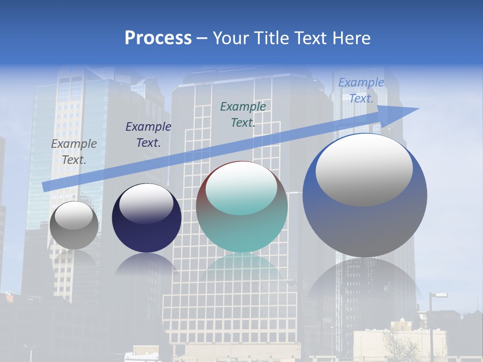 Sunset Architecture Downtown PowerPoint Template