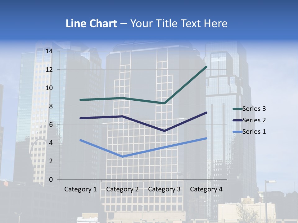 Sunset Architecture Downtown PowerPoint Template