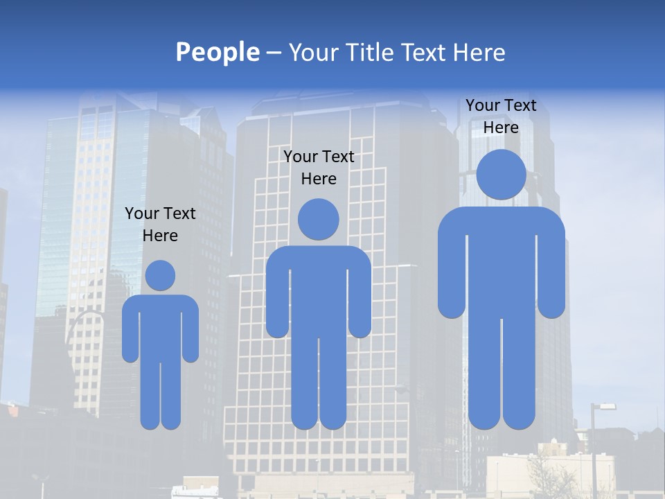 Sunset Architecture Downtown PowerPoint Template
