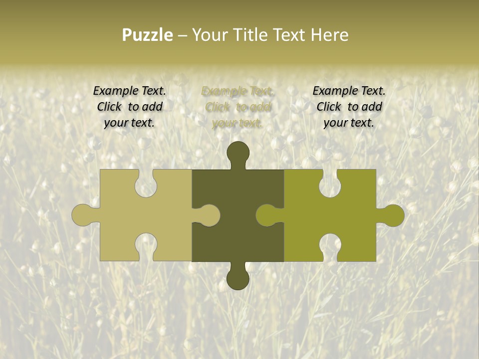 Plant Harvest Pasture PowerPoint Template